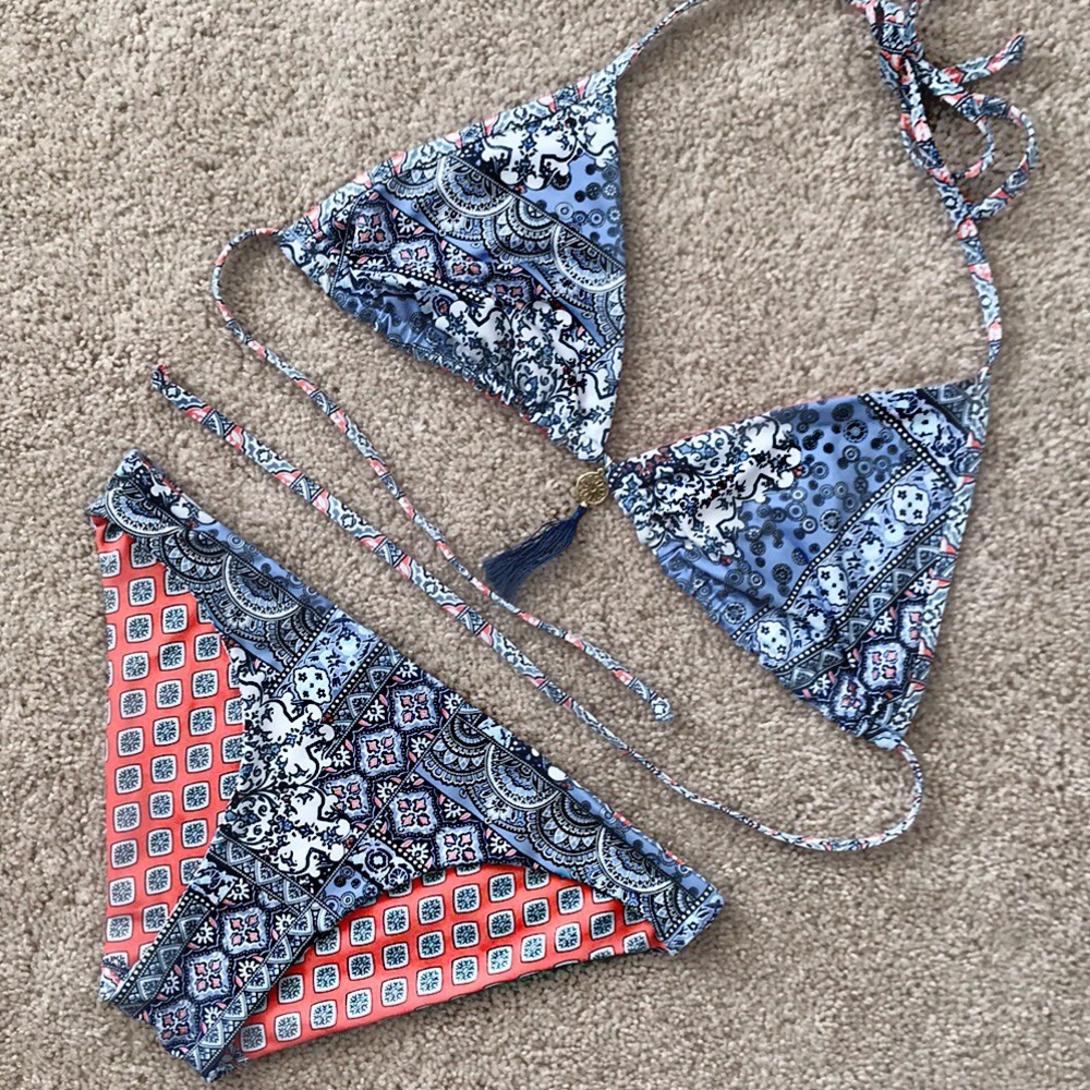H&M Patchwork Reversible Bikini